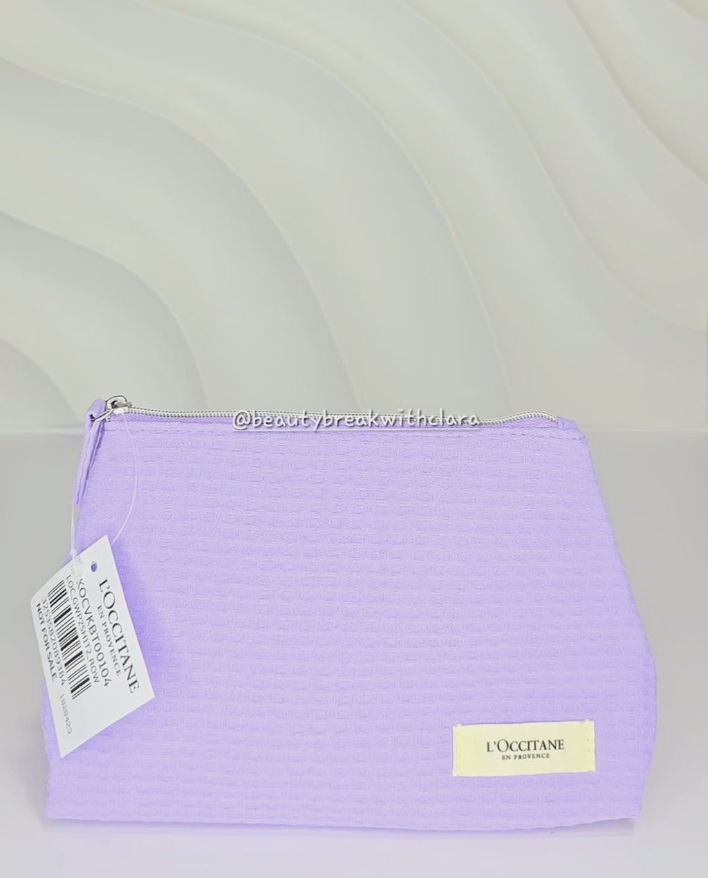 L'occitane Purple Pouch Essentials Set