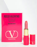 Valentino Rosso Striking Satin Lip Color in 100R Roman Grace Mini 1g