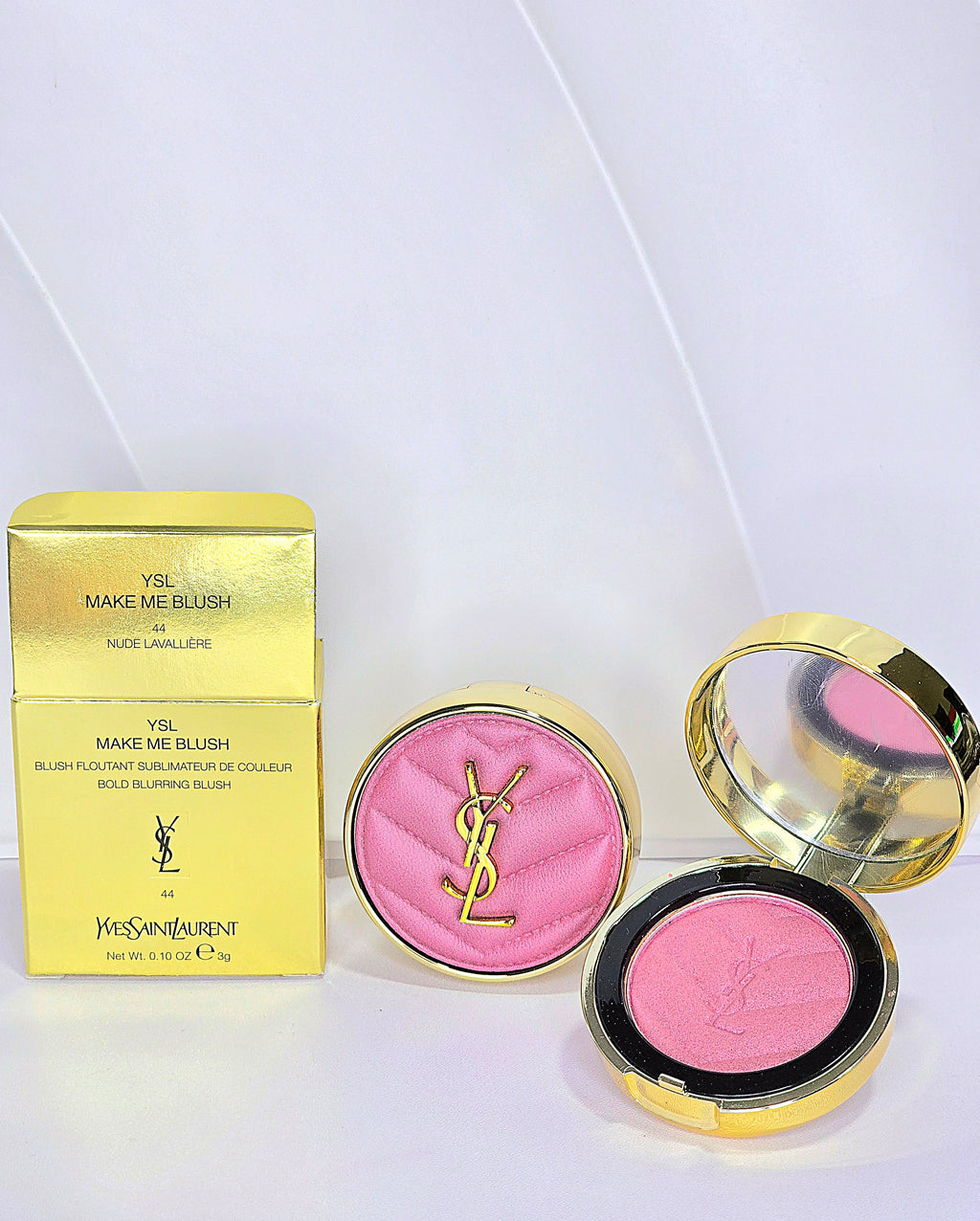YSL Make Me Blush in 44 Nude Lavalliere Mini 3g (with box)
