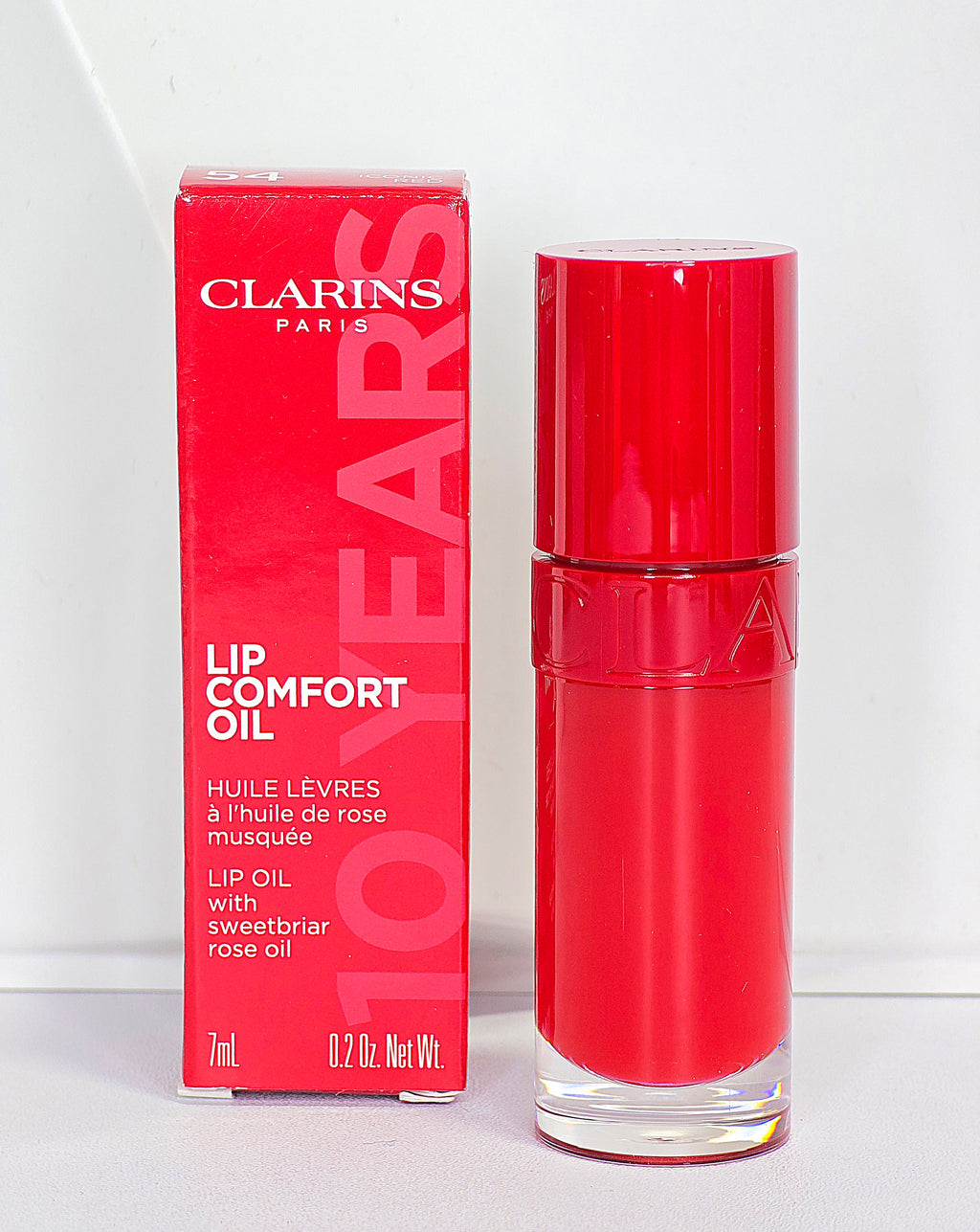 Clarins Lip Comfort Oil in 54 Iconic Red (Limited Edition)