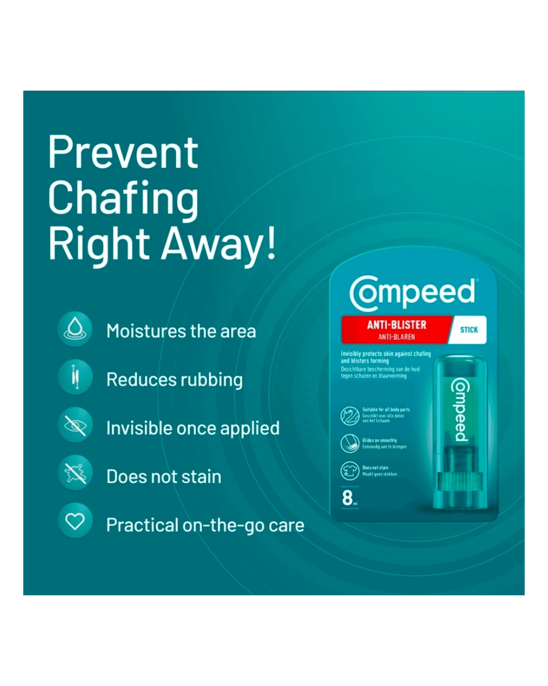 Compeed Anti Blister & Charing Stick