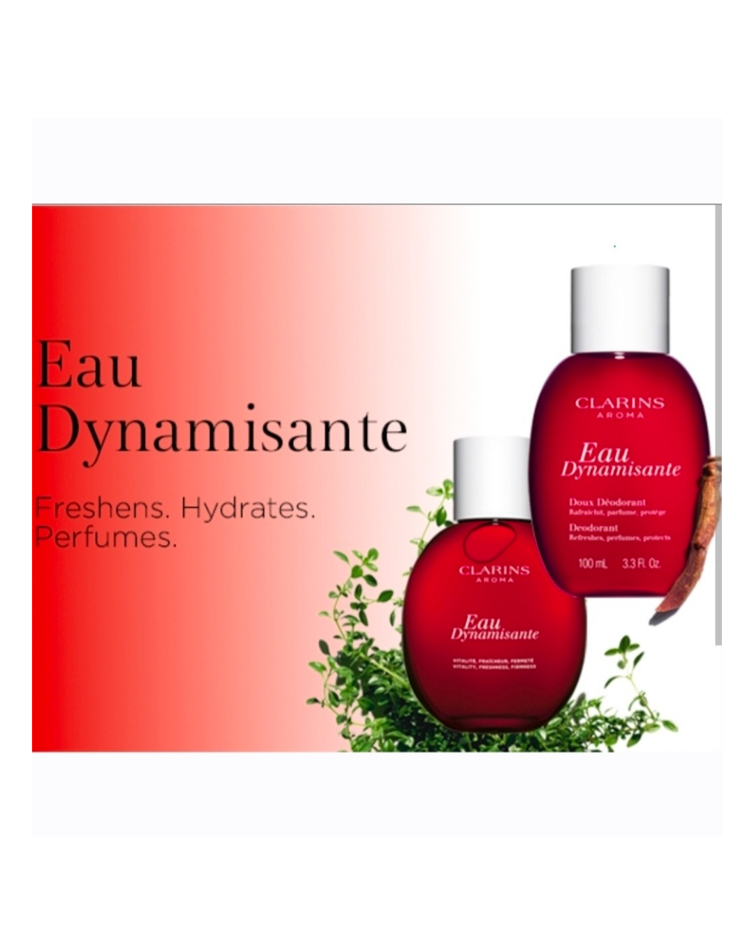 Clarins Aroma Eau Dynamisante 500ml