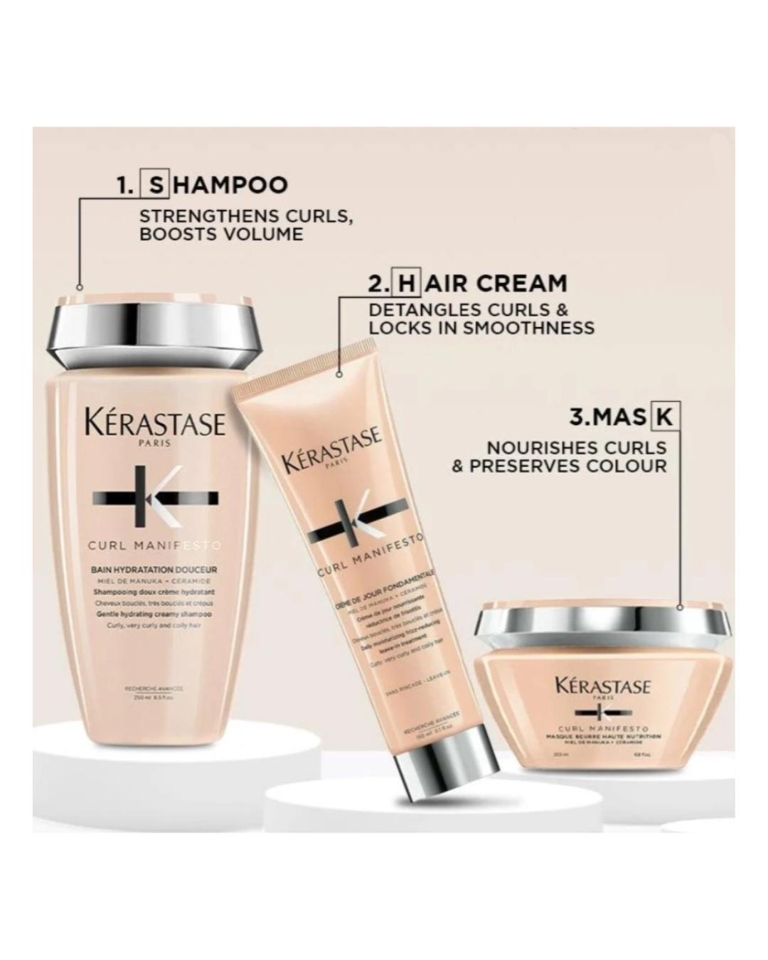 Kerastase Ultimate Professional Care for All Curls & Coils Set