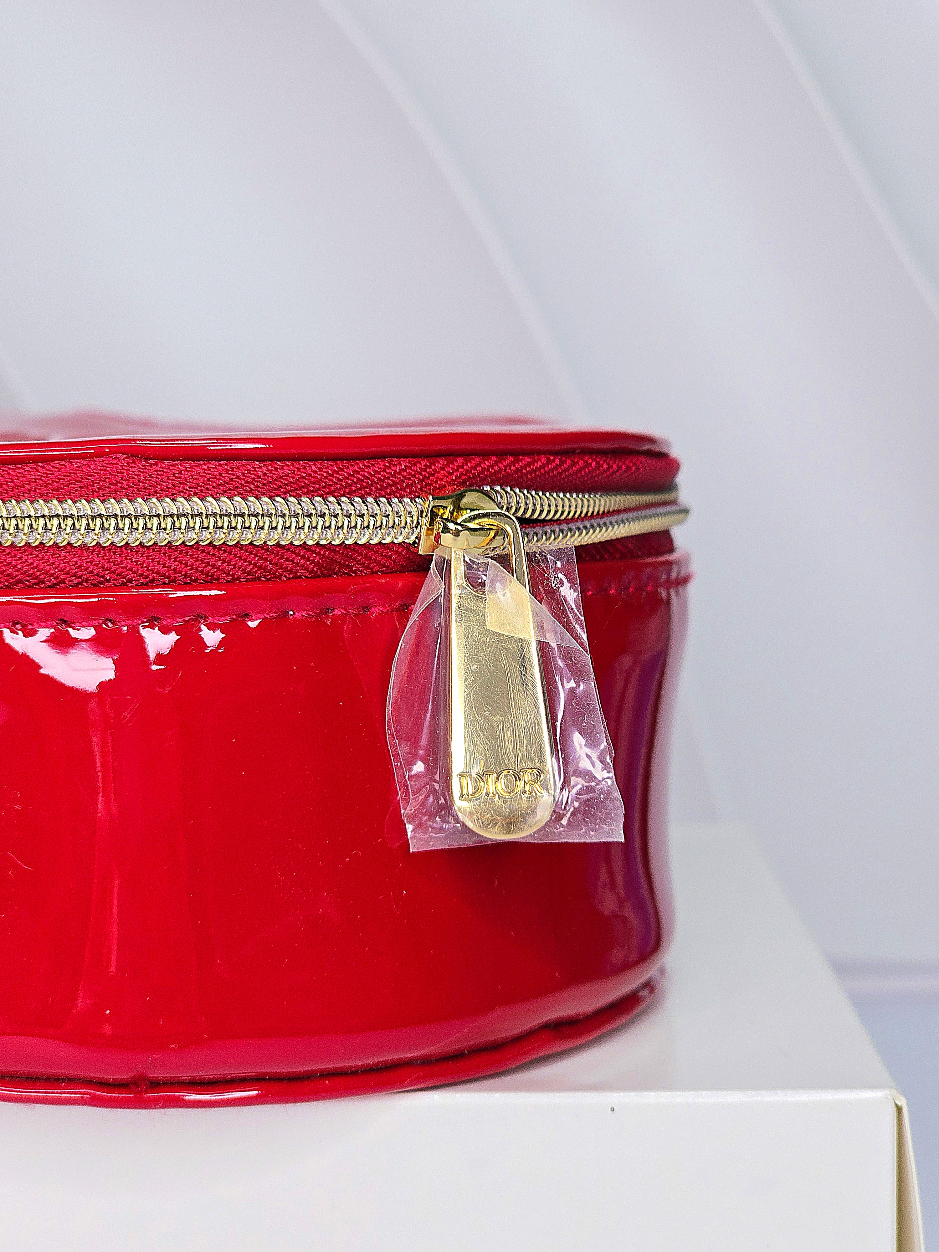 Dior Red Top Handle Bag (with box)