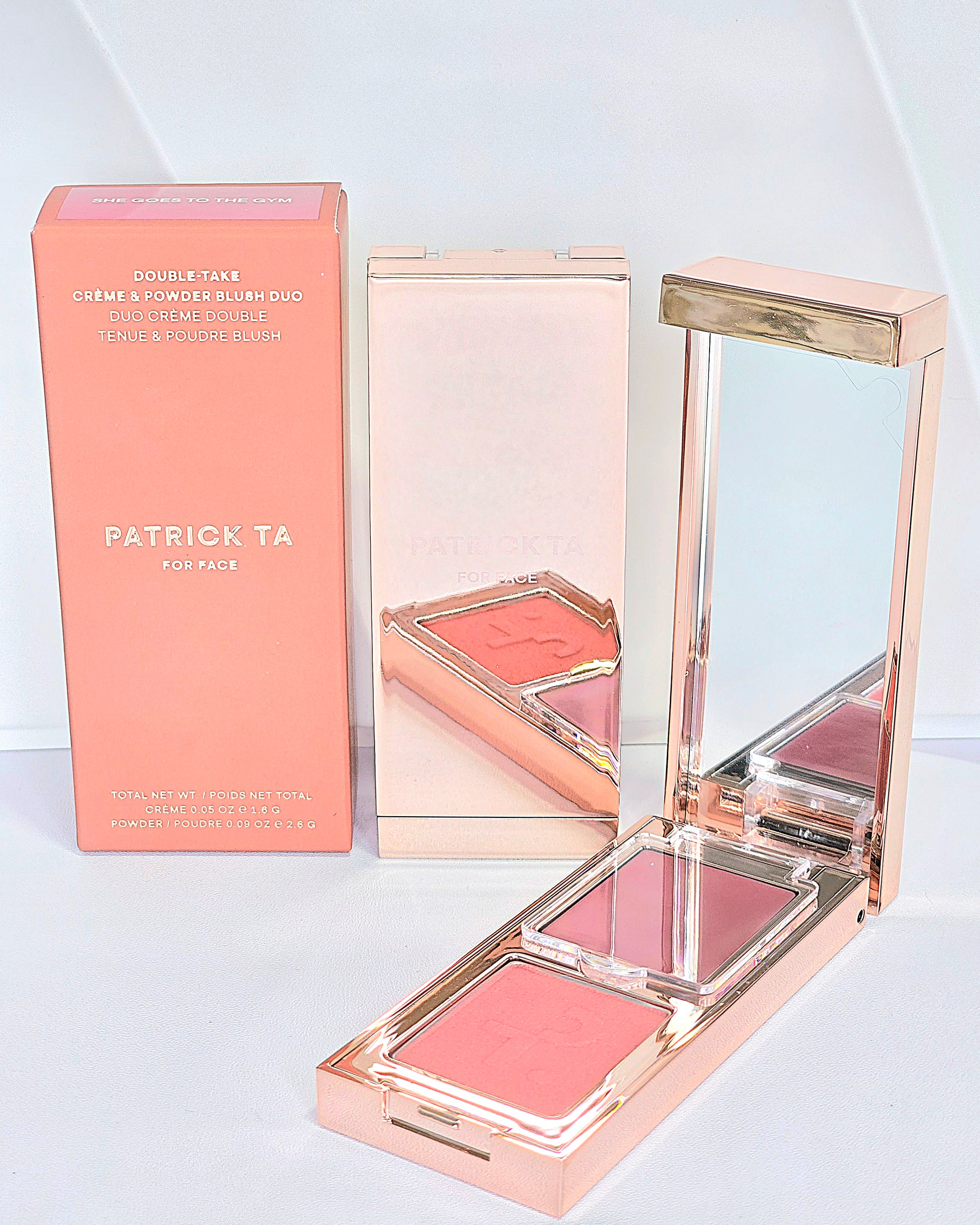 Patrick Ta Mini Major Headlines Double-Take Créme & Powder Blush Duo
