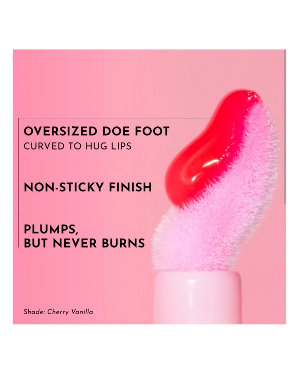 Lawless Forget the Filler Lip-Plumping Line-Smoothing Gloss in Cherry Vanilla
