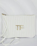 Tom Ford White Pouch with Sling