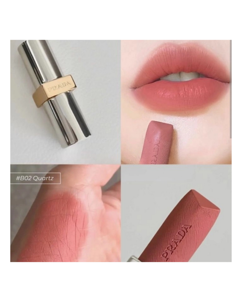 Prada Monochrome Weightless Lipcolor Sampler