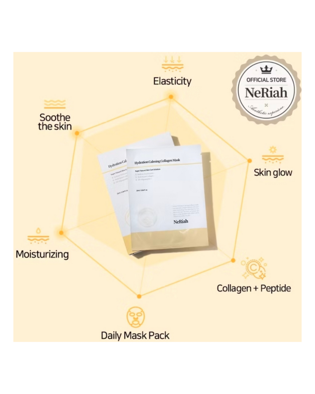 Neriah Hydration Calming Collagen Mask 25ml
