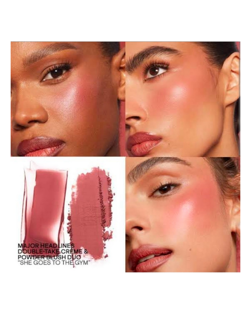 Patrick Ta Mini Major Headlines Double-Take Créme & Powder Blush Duo