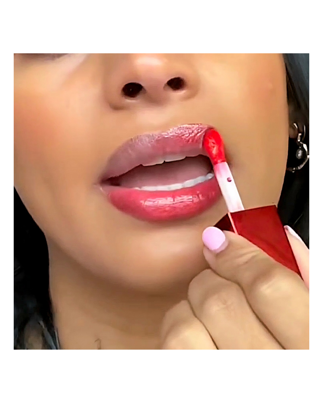 Clarins Lip Comfort Oil Shimmer in 07 Red Hot Full Size 7ml