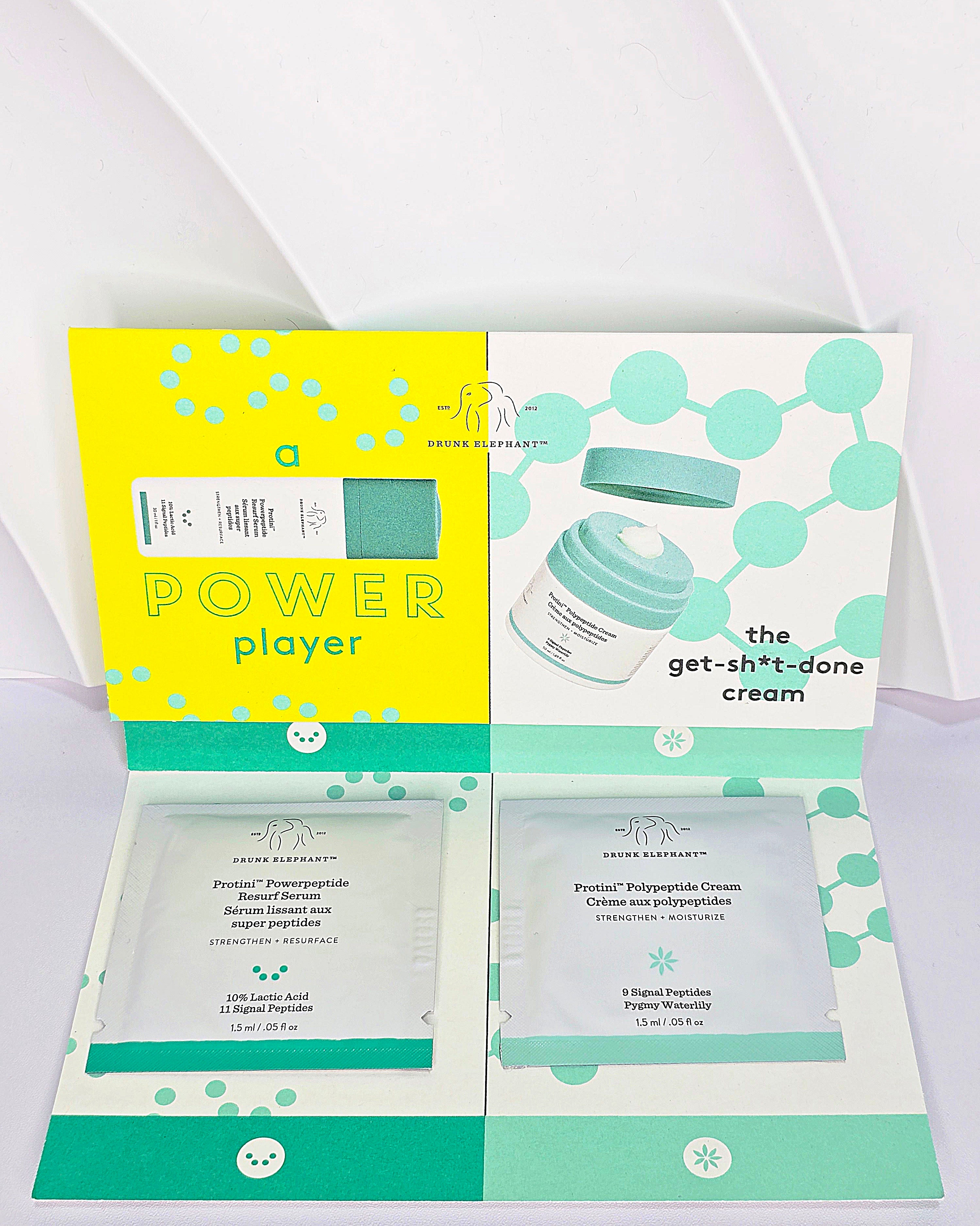 Drunk Elephant Protini Powerpeptide Sampler Set