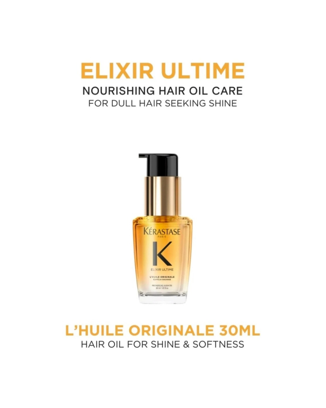 Kerastase Elixir Ultime Hydrating Hair Oil 15ml