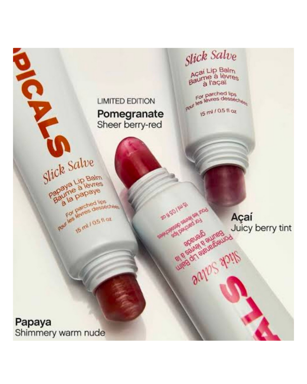 Topicals Slick Salve Acai Lip Balm 15ml