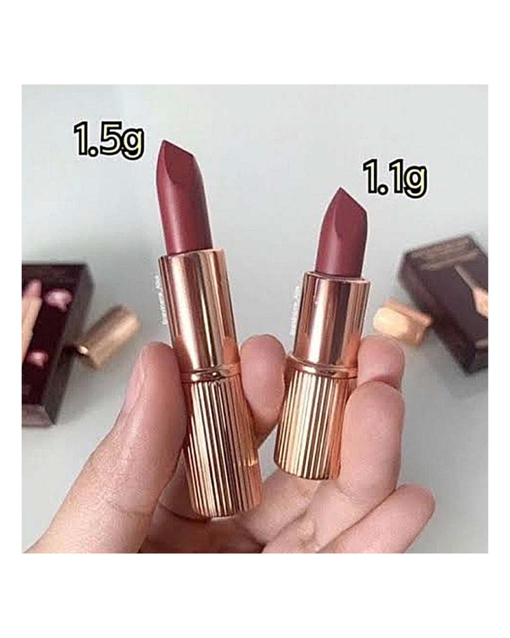 Charlotte Tilbury Iconic Mini Lip Trio Kit 1.5g × 3