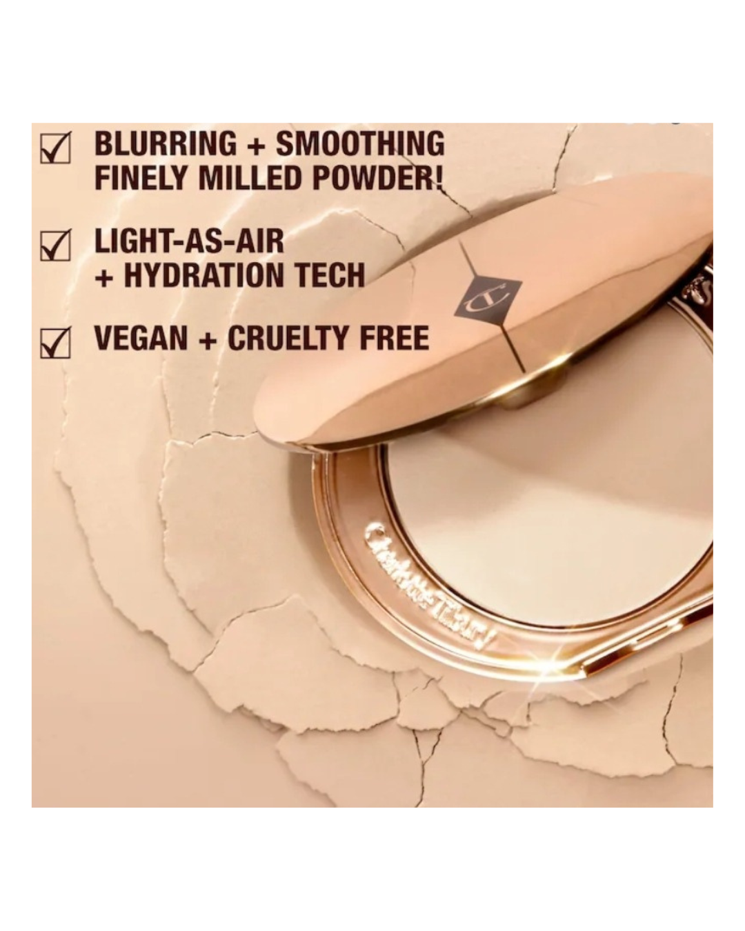 Charlotte Tilbury Powder Travel Size 3.4g in Fair