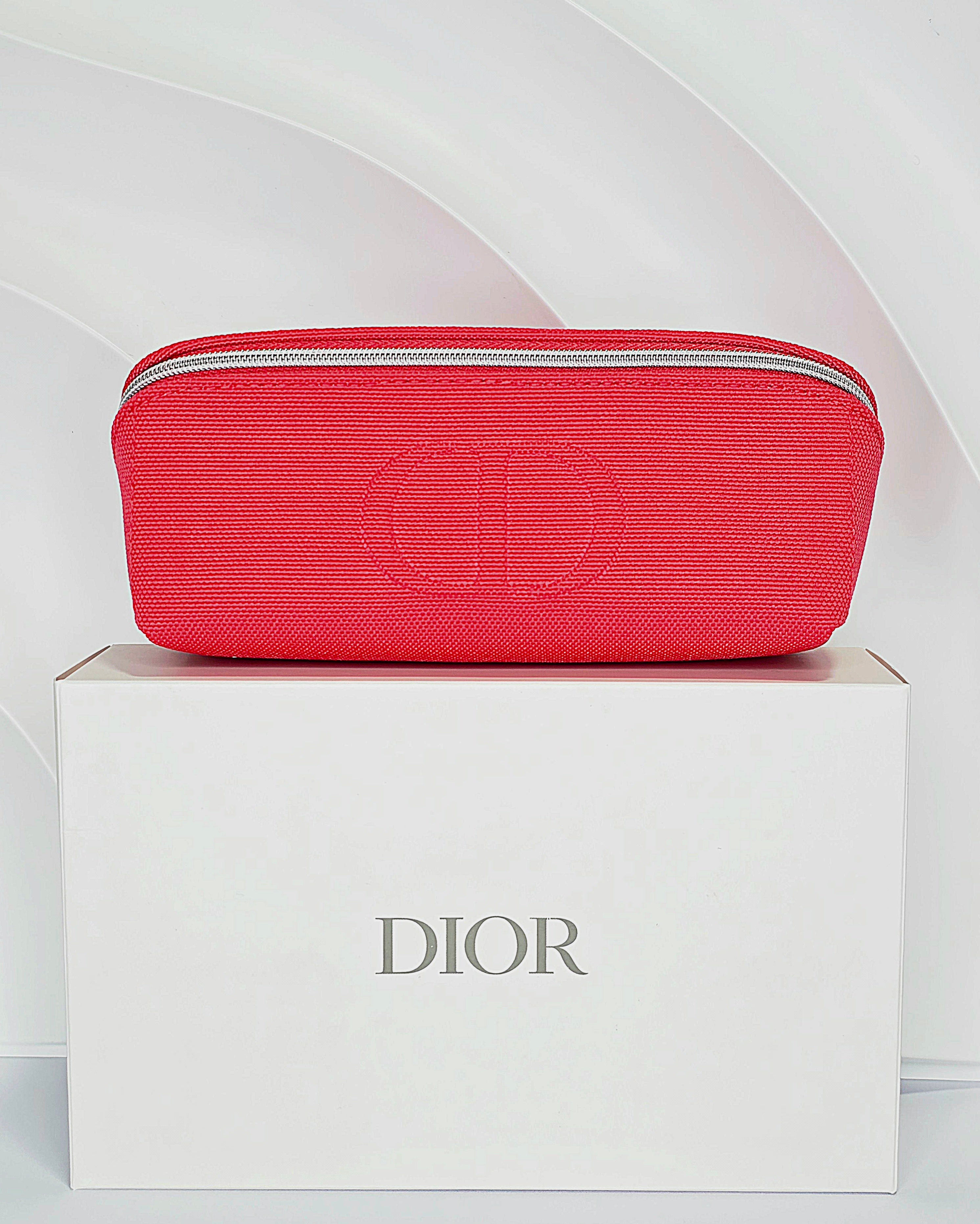 Dior Red Cosmetic Case (with box)