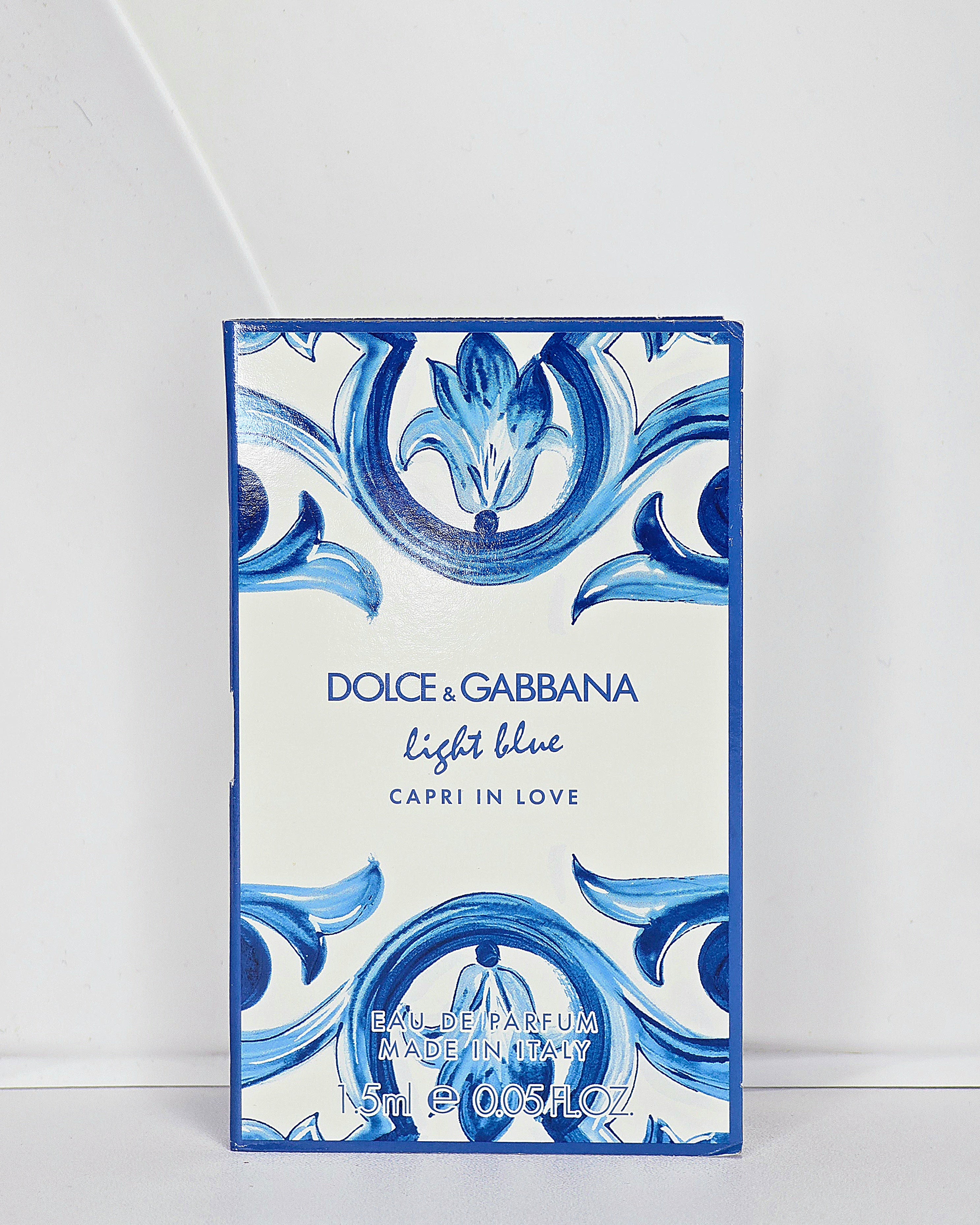 D&G Light Blue Capri in Love