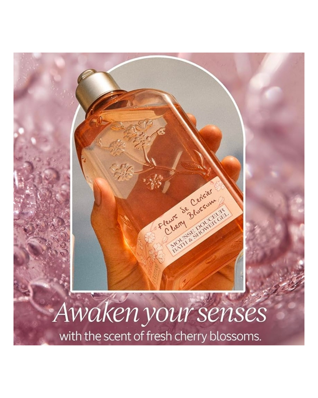 L'occitane Cherry Blossom Bath & Shower Gel 35ml