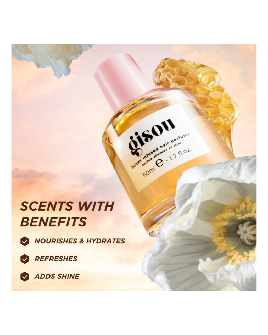 Gisou Honey Infused Hair Perfume 4ml