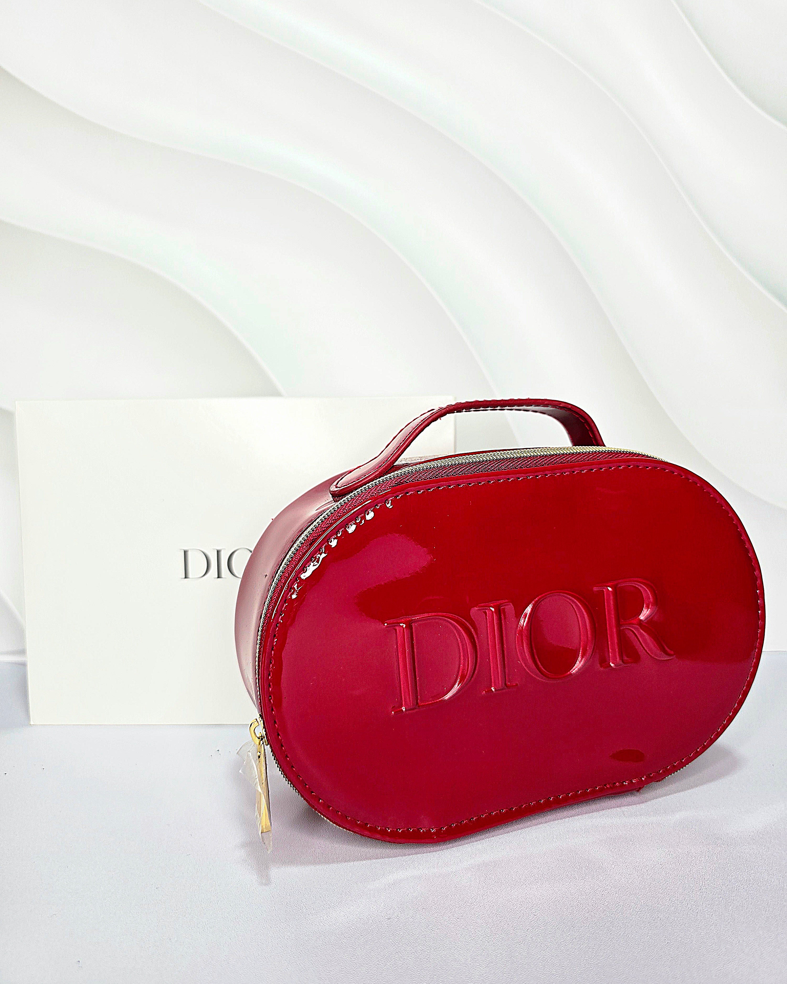 Dior Red Top Handle Bag (with box)