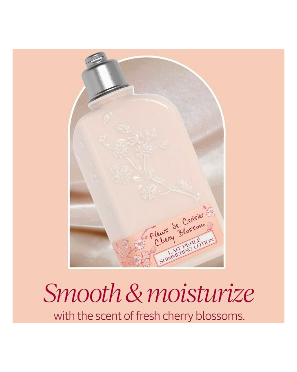 L'occitane Cherry Blossom Shimmering Lotion 35ml