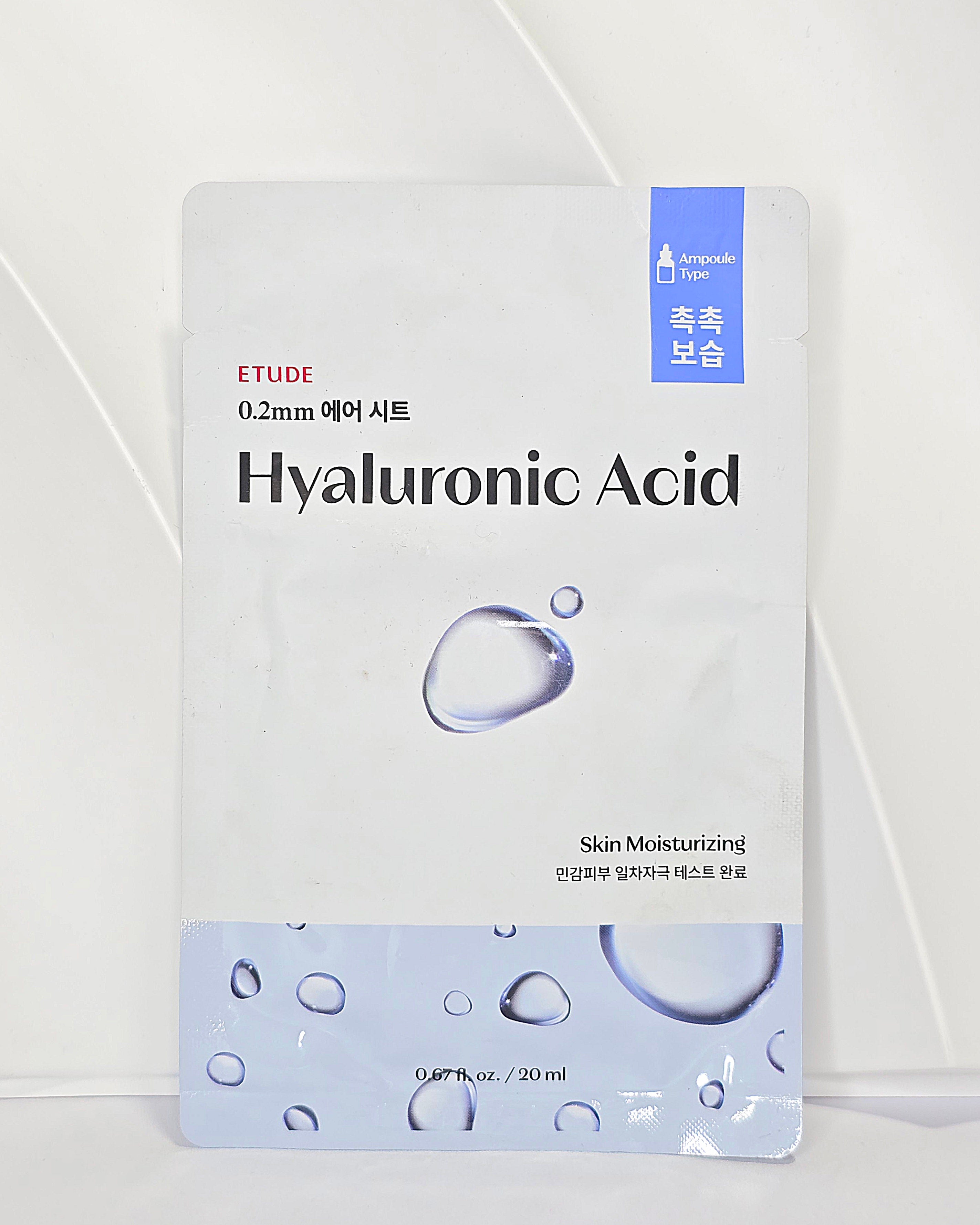 Etude Hyaluronic Acid Skin Moisturizing Mask 20ml
