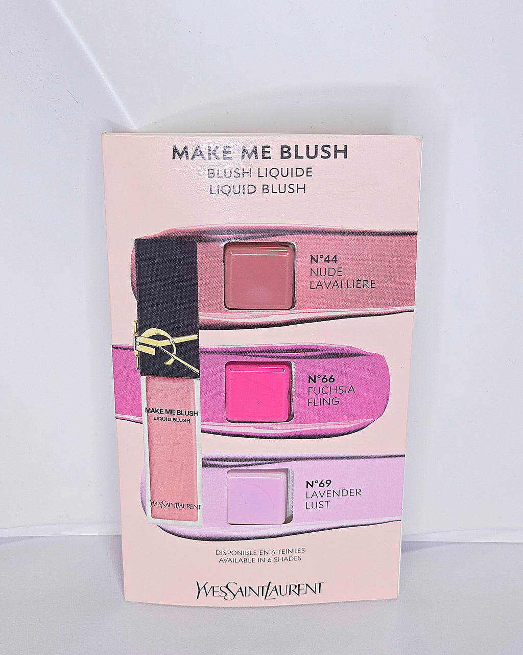 YSL Make Me Blush Liquid Sampler