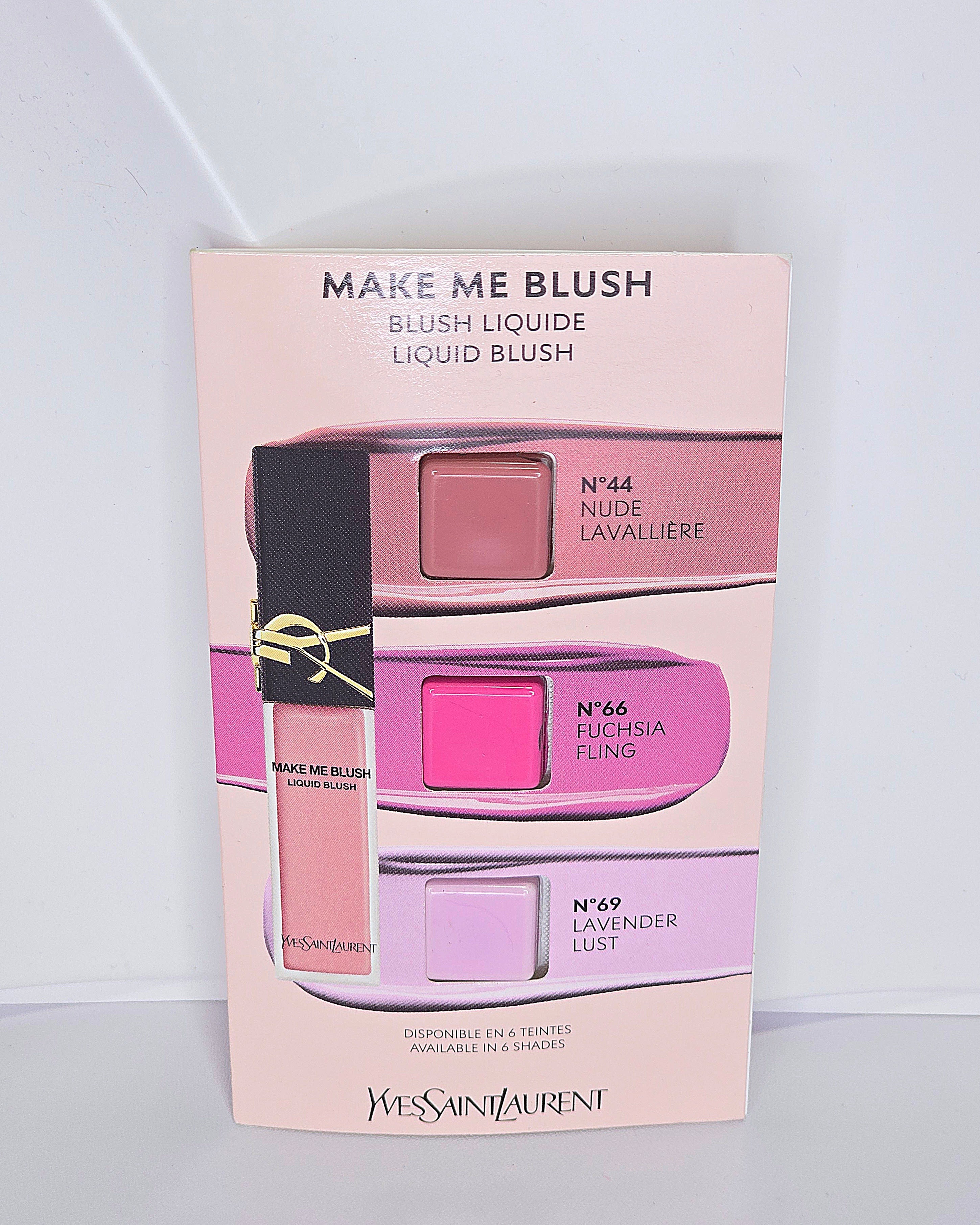 YSL Make Me Blush Liquid Sampler