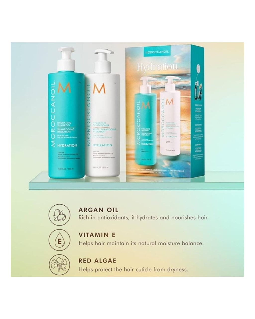 Moroccanoil Hydration-Repair Shampoo & Conditioner Set