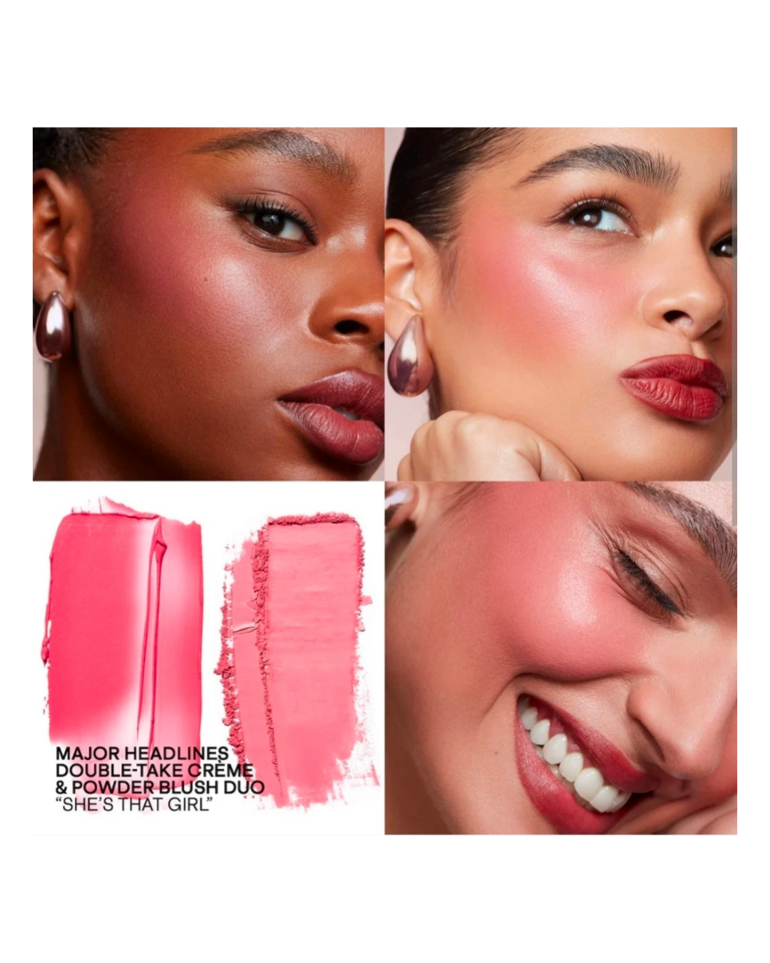 Patrick Ta Mini Major Headlines Double-Take Créme & Powder Blush Duo