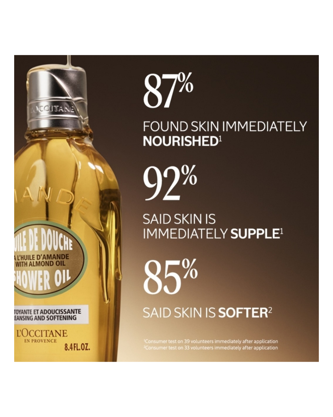L'occitane Amande Shower Oil 35ml