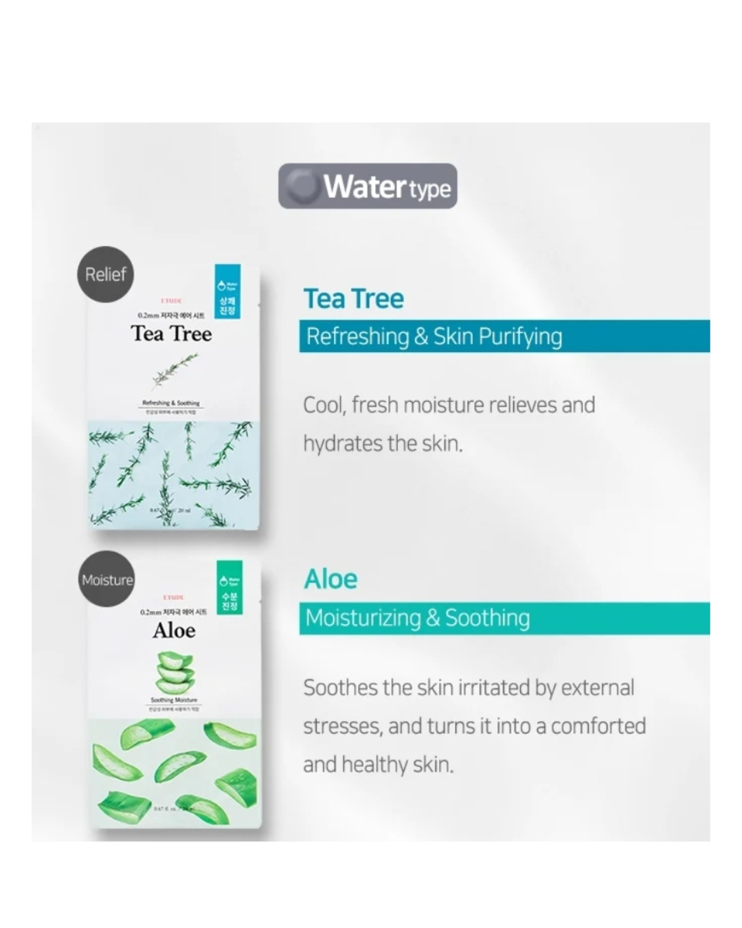 Etude Tea Tree Refreshing & Soothing Mask 20ml