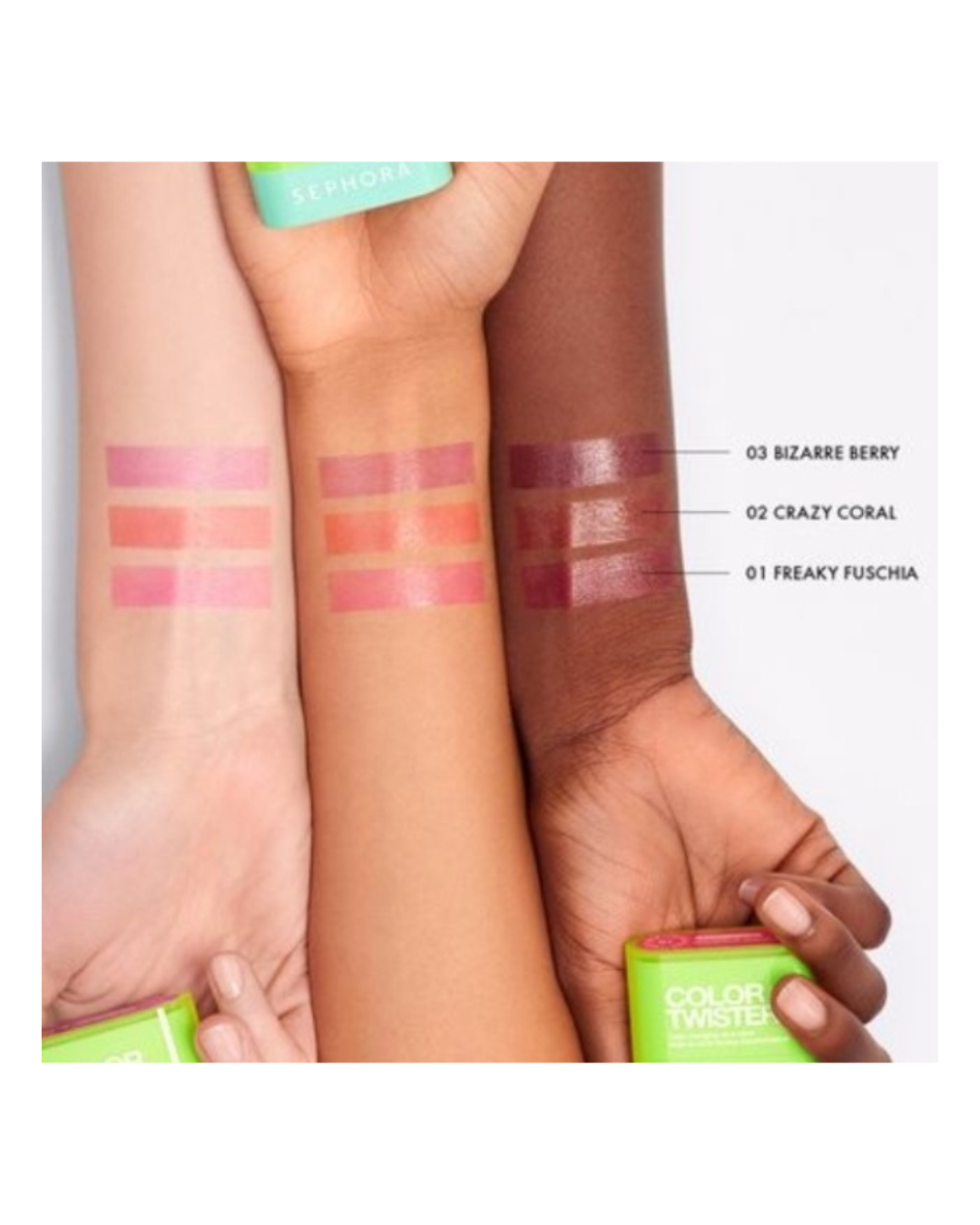 Sephora Color Twister in 01 Freaky Fuschia