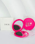 Dior Round Mirror Hot Pink (with box)