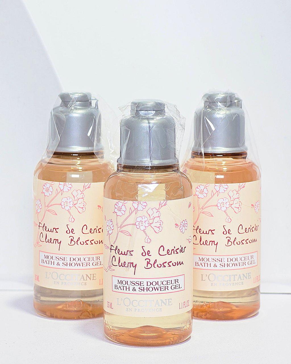 L'occitane Cherry Blossom Bath & Shower Gel 35ml