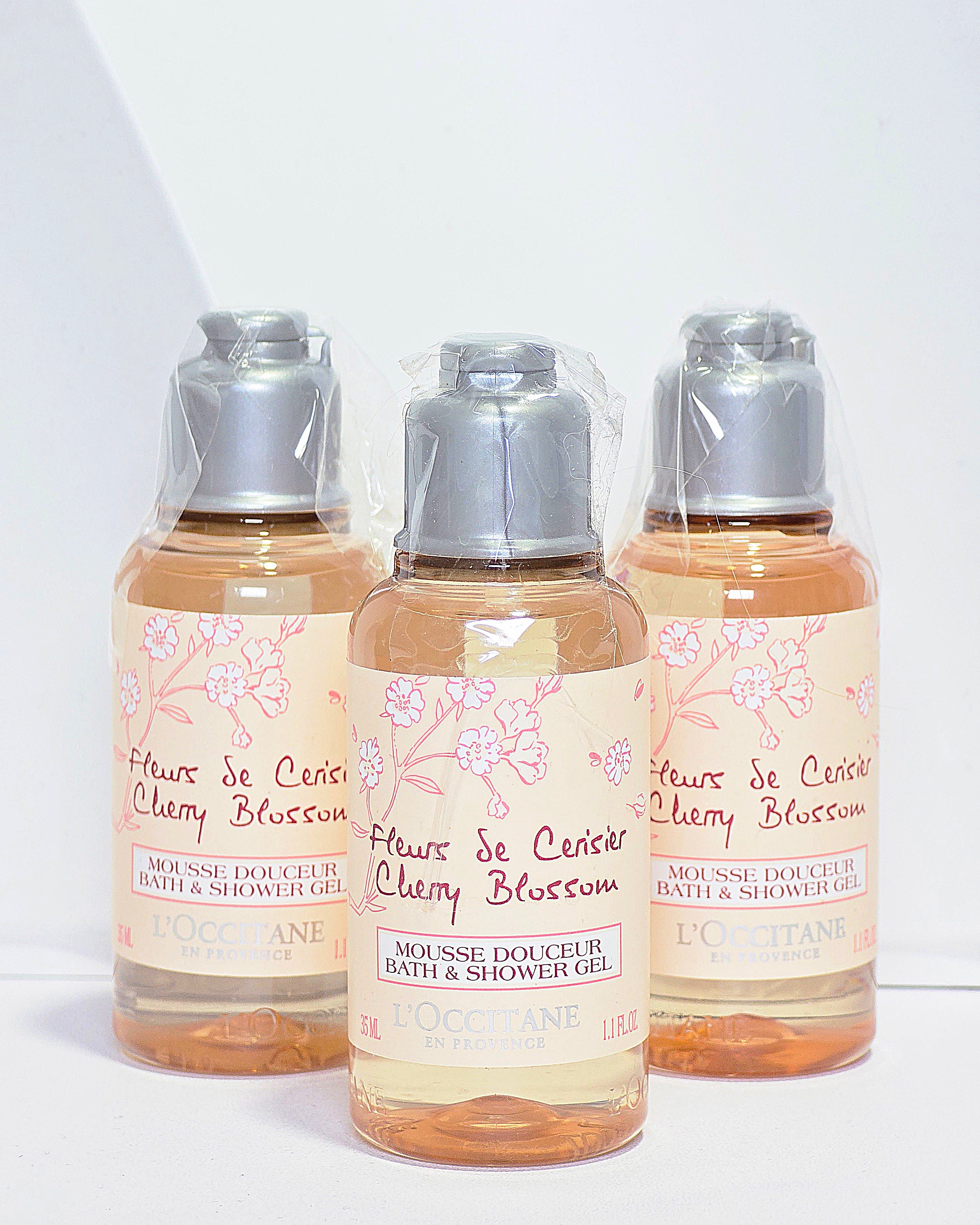 L'occitane Cherry Blossom Bath & Shower Gel 35ml