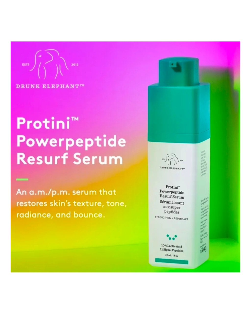 Drunk Elephant Protini Powerpeptide Sampler Set
