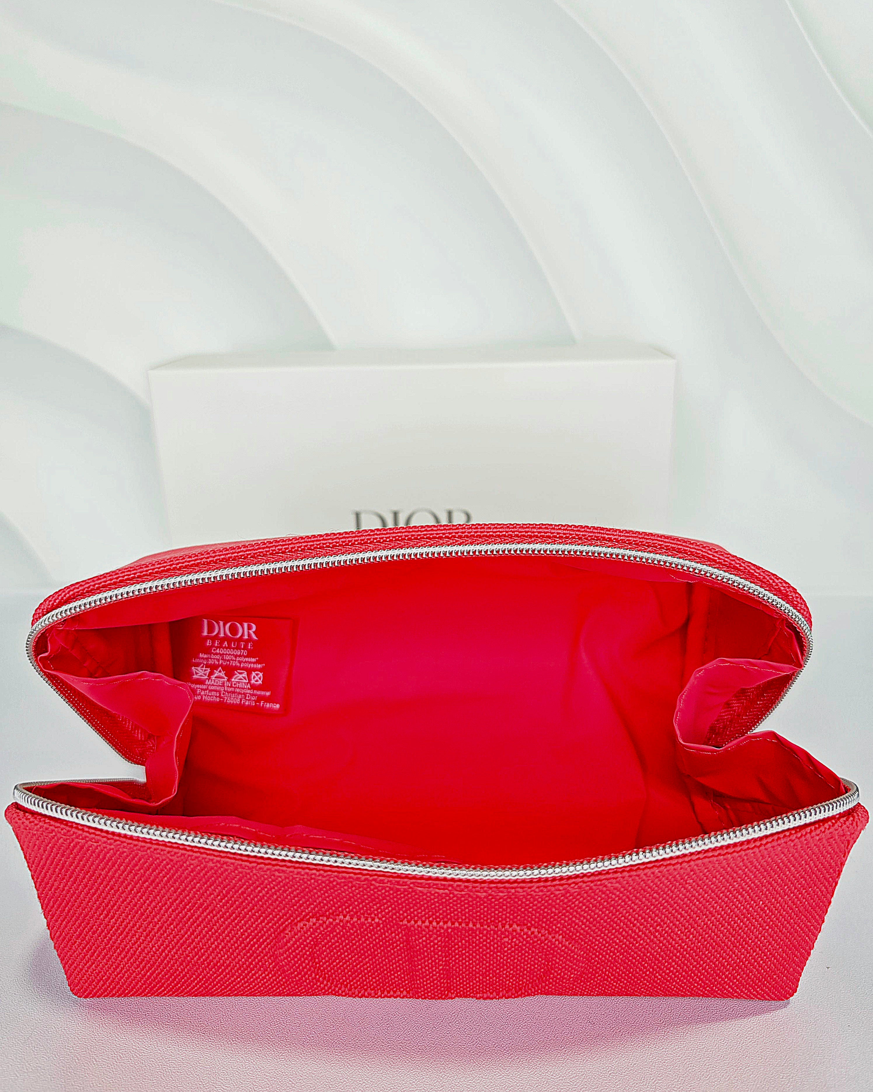 Dior Red Cosmetic Case (with box)