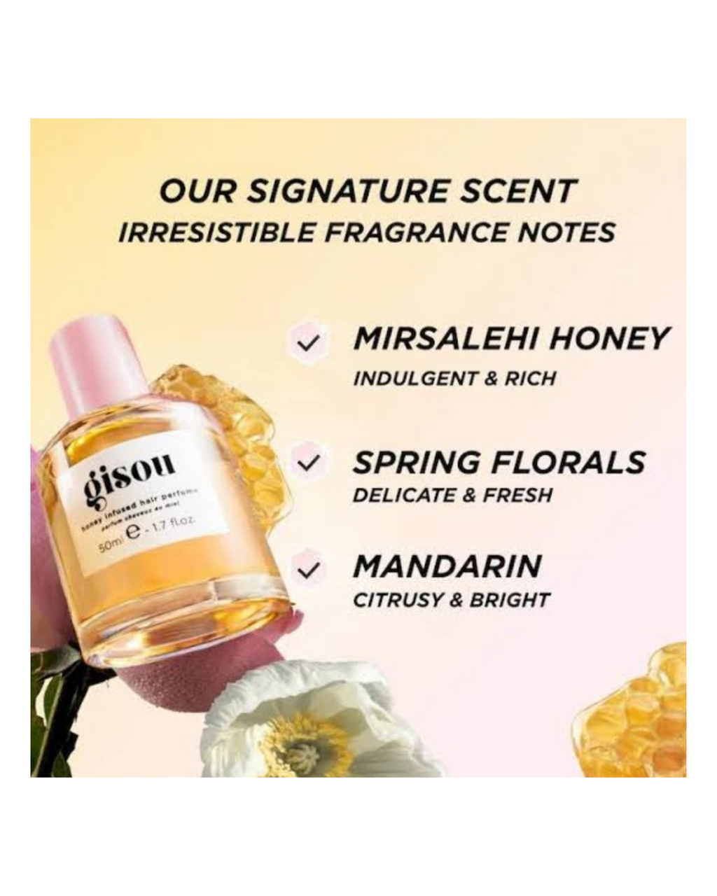 Gisou Honey Infused Hair Perfume 4ml