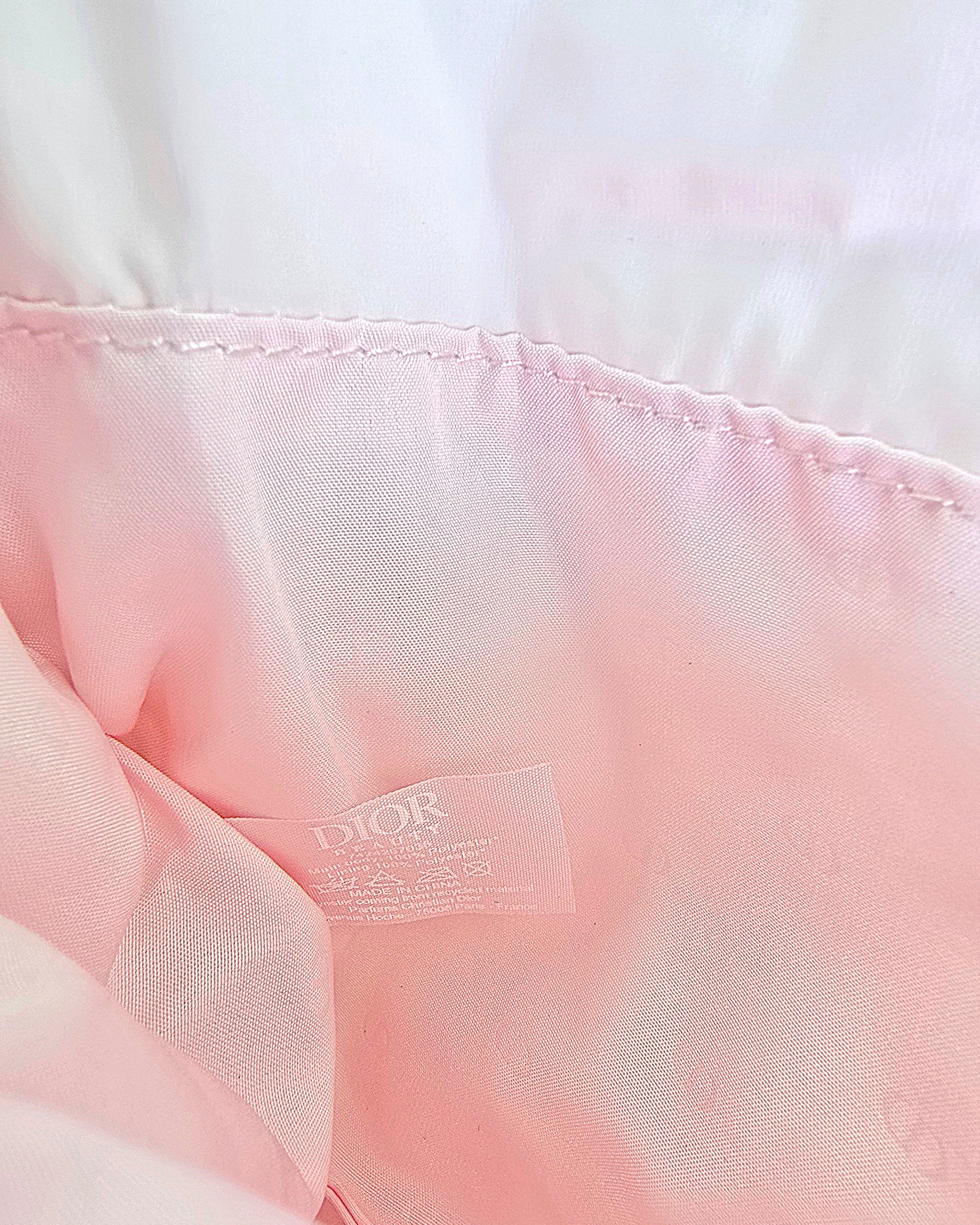 Dior Pink Puffy Pouch (with box)