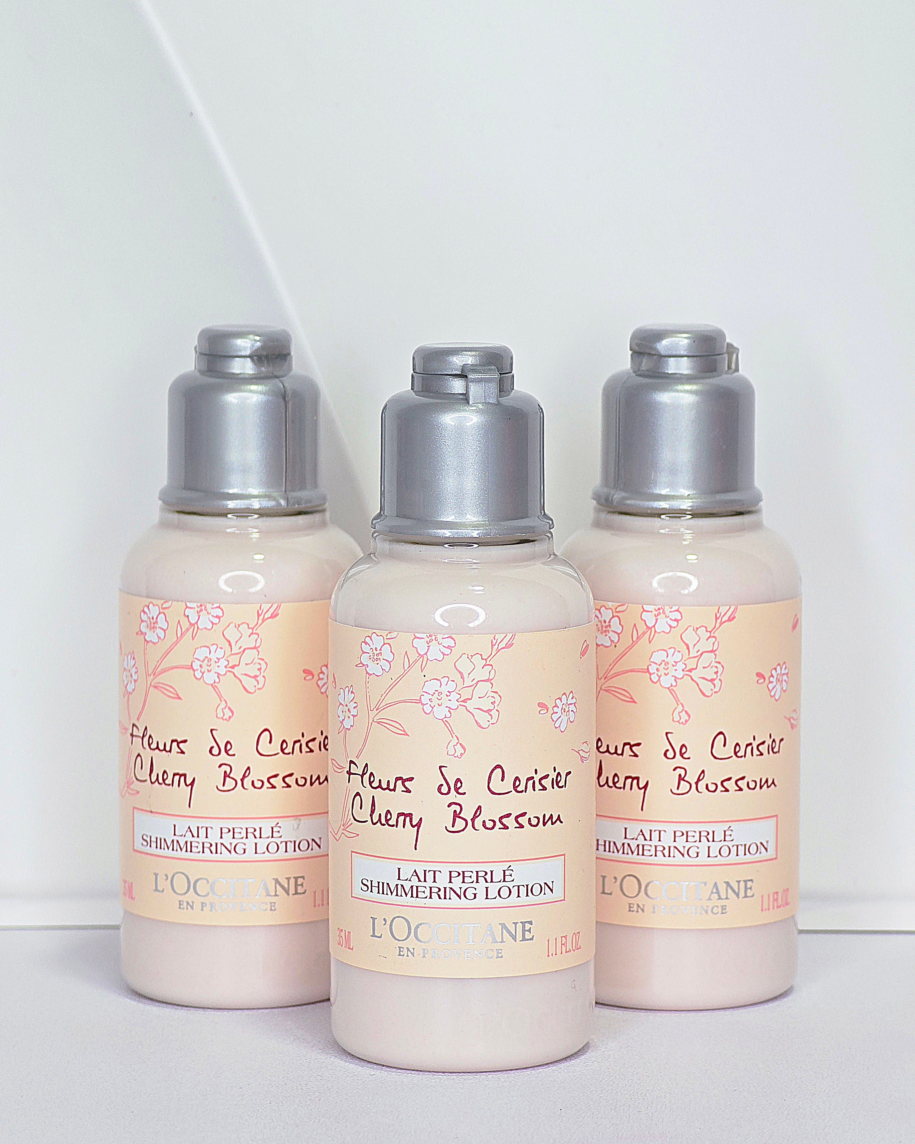L'occitane Cherry Blossom Shimmering Lotion 35ml