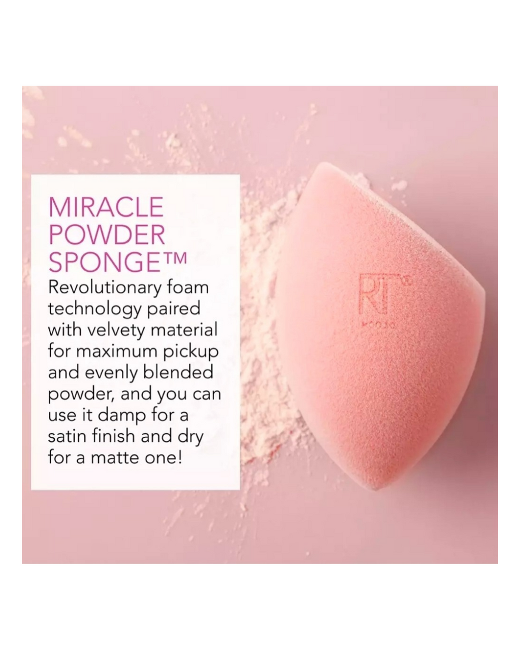 Real Techniques Miracle Powder Sponge