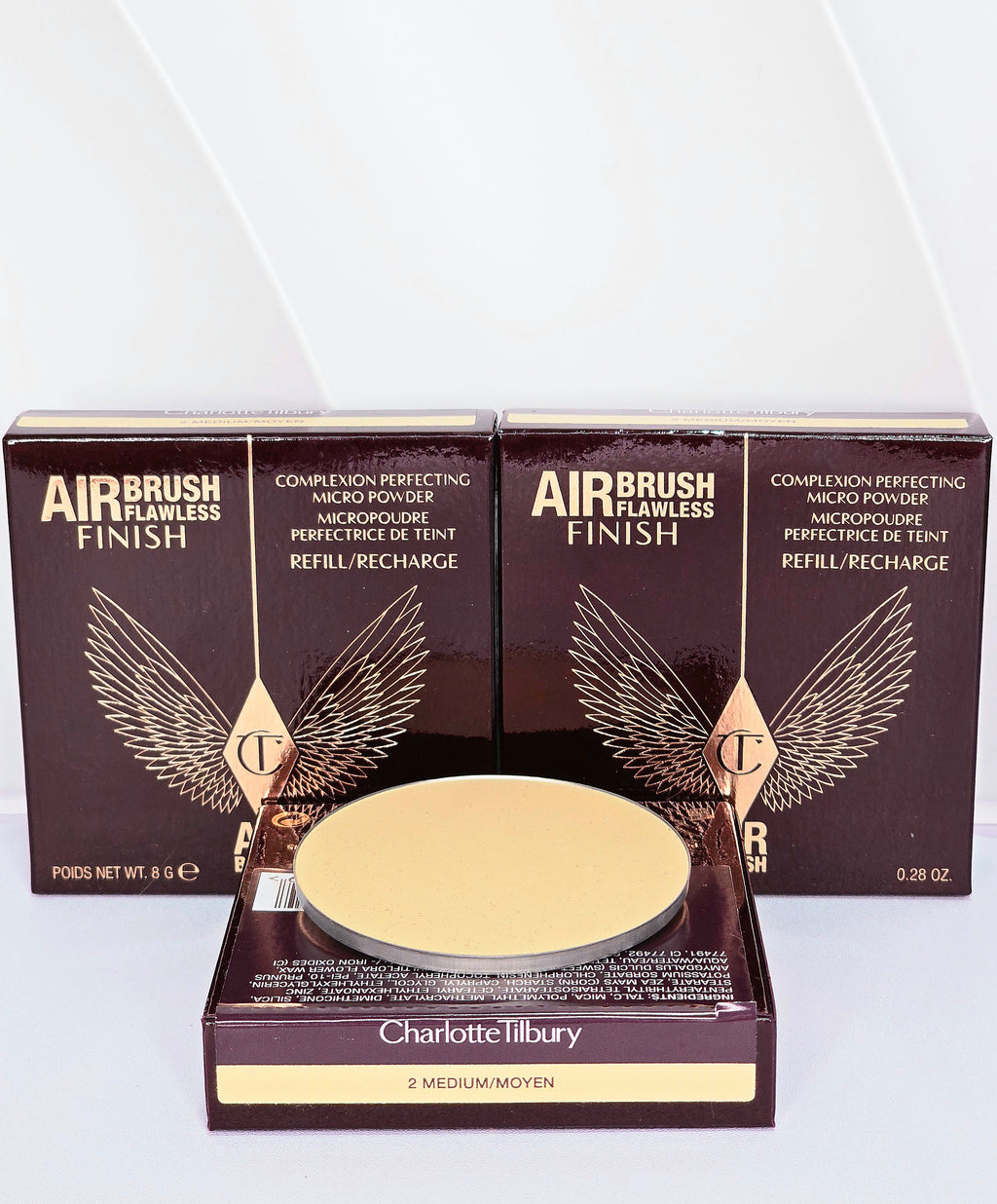 Charlotte Tilbury Powder Full Size Refill in Medium 8g