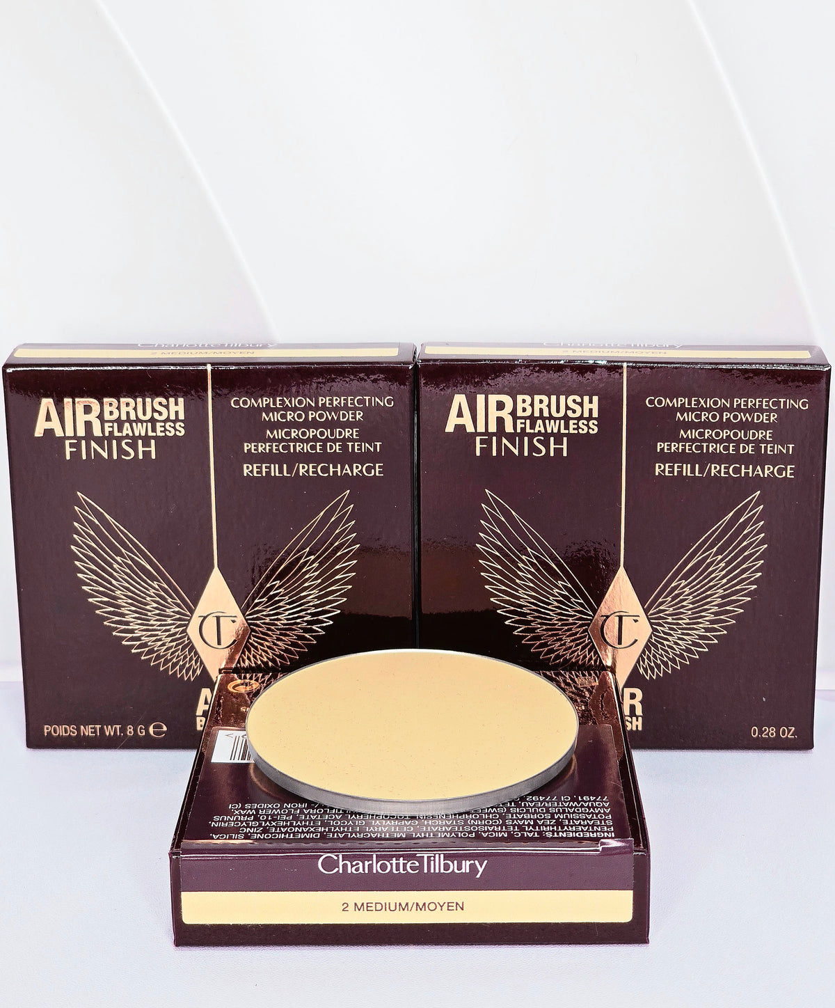Charlotte Tilbury Powder Full Size Refill in Medium 8g