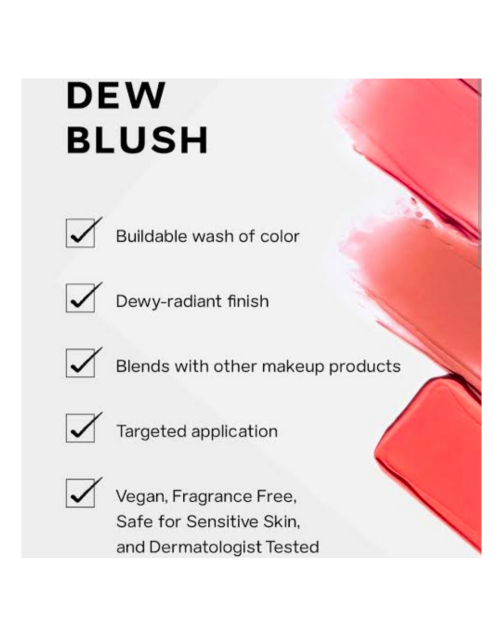 Saie Dew Blush Liquid Cheek Flush in Chilly 5ml