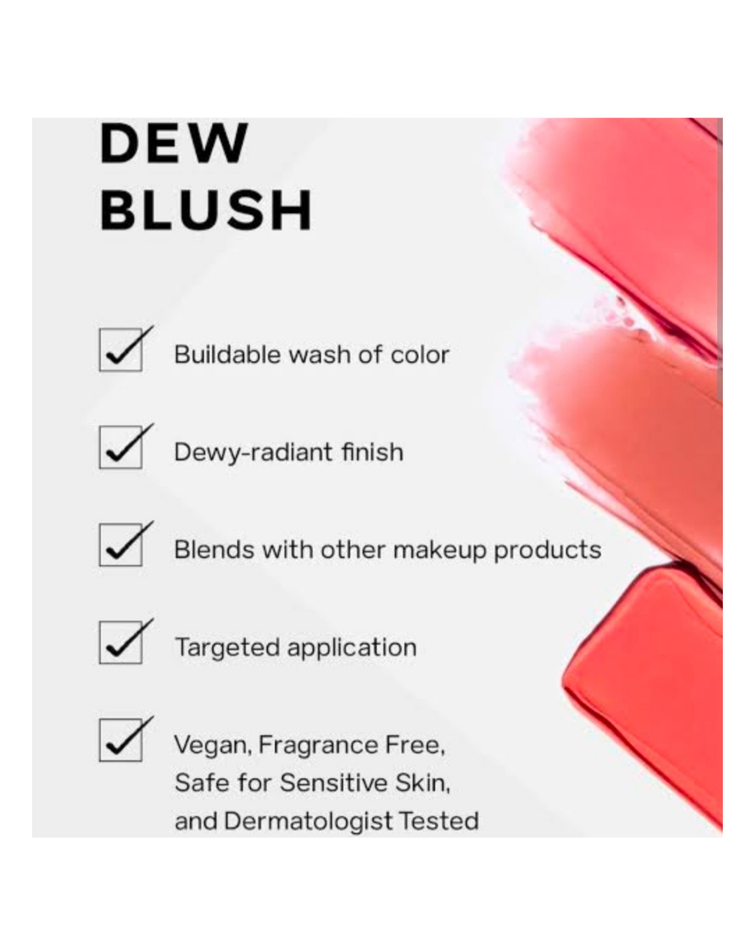 Saie Dew Blush Liquid Cheek Flush in Chilly 5ml