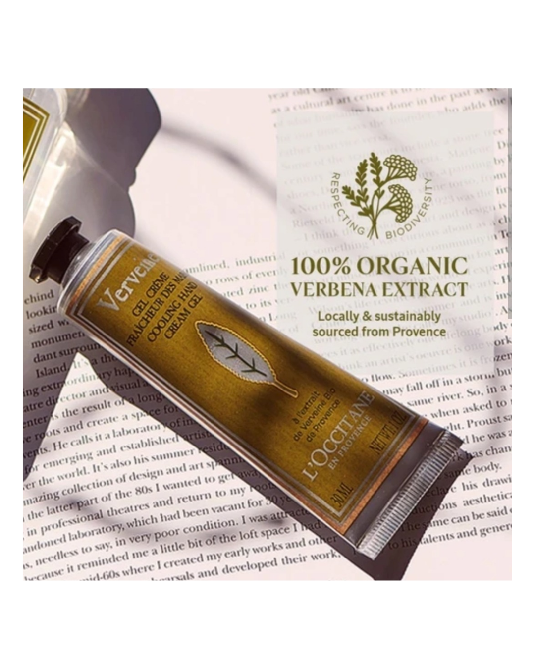 L'occitane Cooling Hand Cream Gel 10ml
