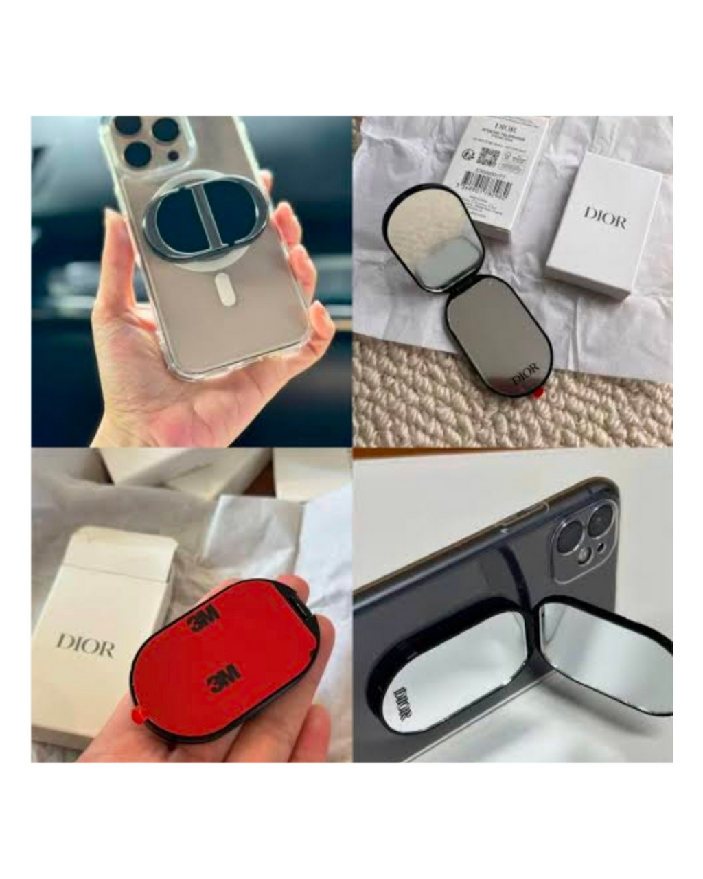Dior Phone Stand and Mirror (with box)