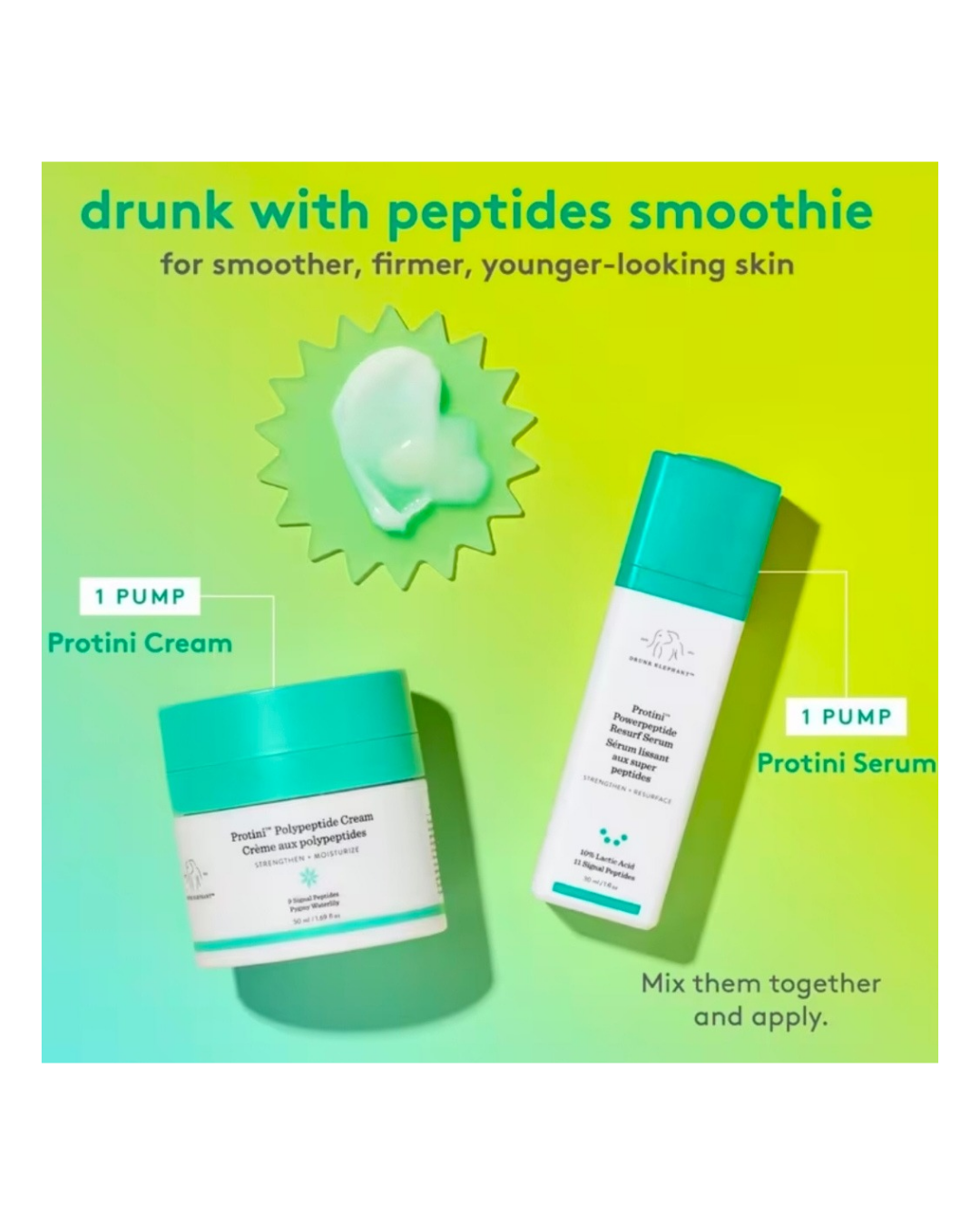 Drunk Elephant Protini Powerpeptide Sampler Set